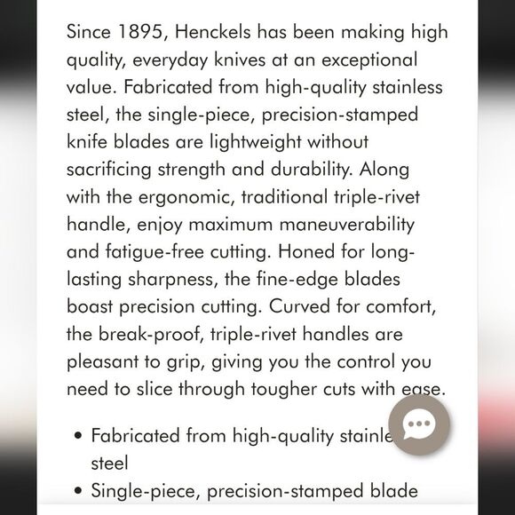 ZWILLING J.A. Henckels Solutions Fine Edge 4" Paring Knife - Picture 3 of 6